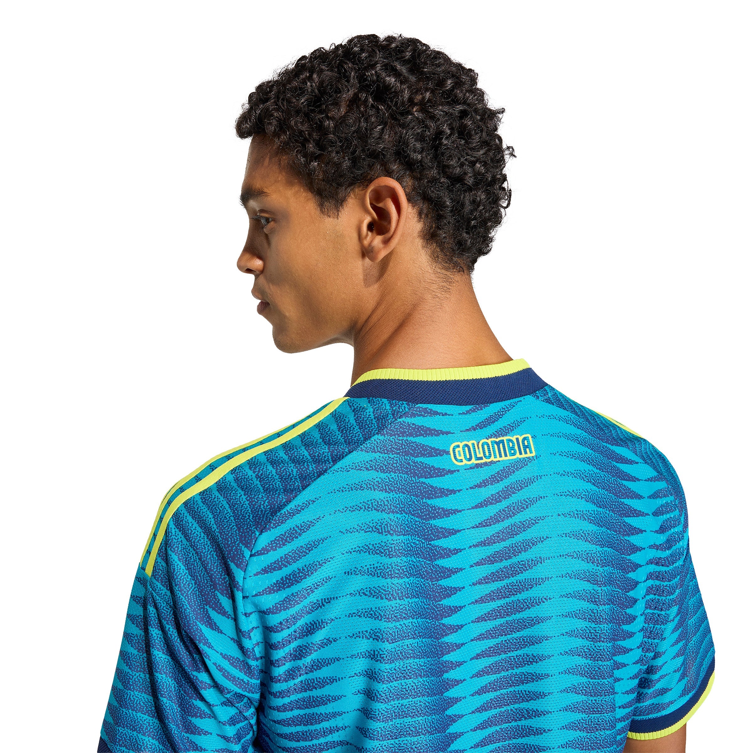 adidas Colombia Away Authentic Mens Soccer Jersey 2026 Mistery Petrol Navy