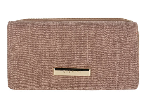 Bolso Estilo Cartera Felianna Brown para Mujer