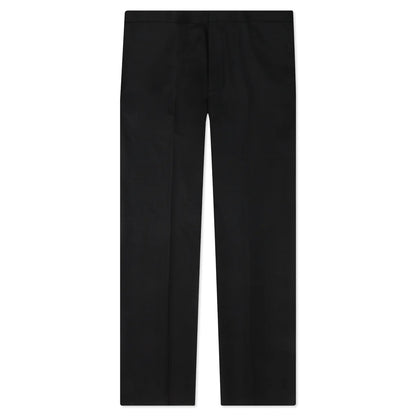 No Side Seam Trousers Black