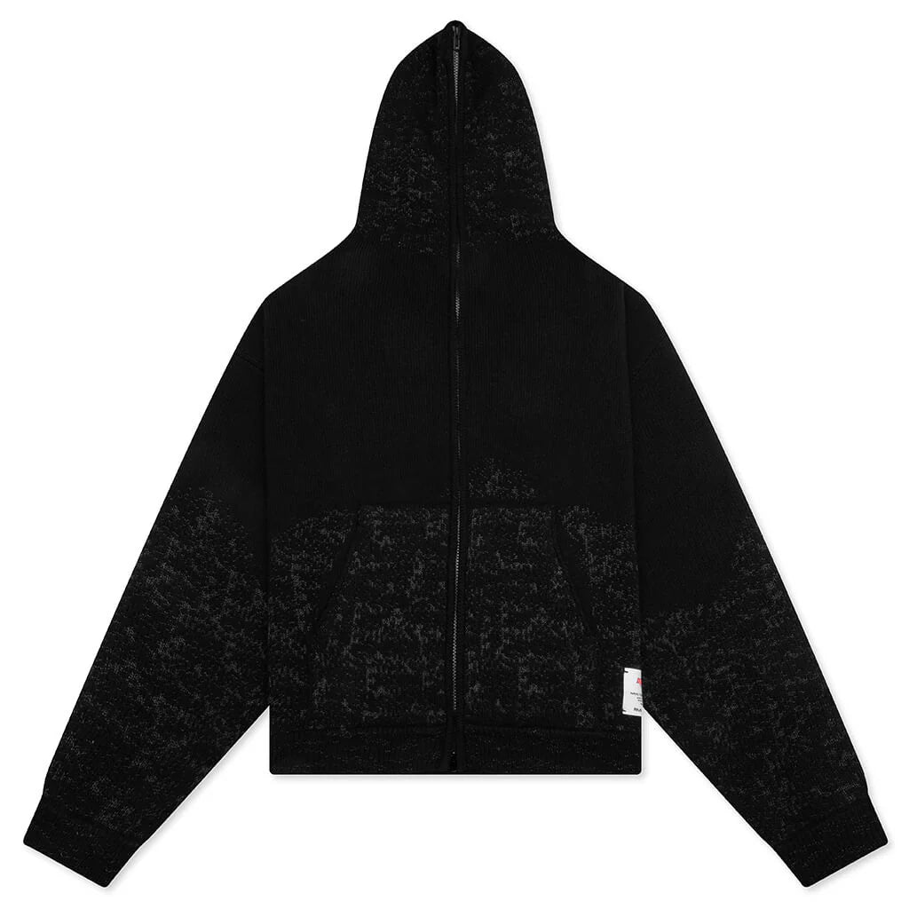 Pneuma Zip Hoodie Black