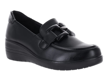 Zapatos Mocasines Monissima Negros para Mujer