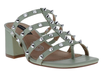 Sandalias Salamandra Verde Matcha para Mujer
