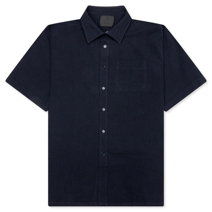 Short Sleeve Shirt with Pocket Night Blue