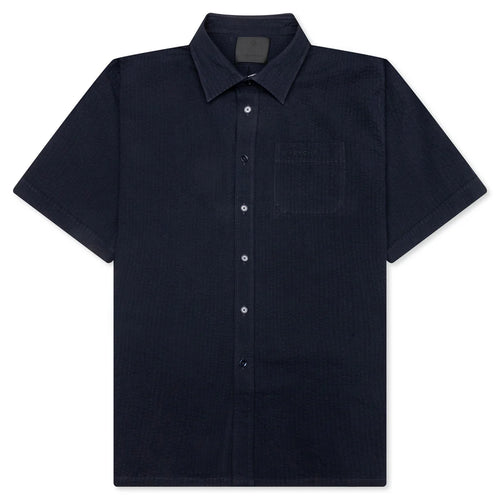 Short Sleeve Shirt with Pocket Night Blue