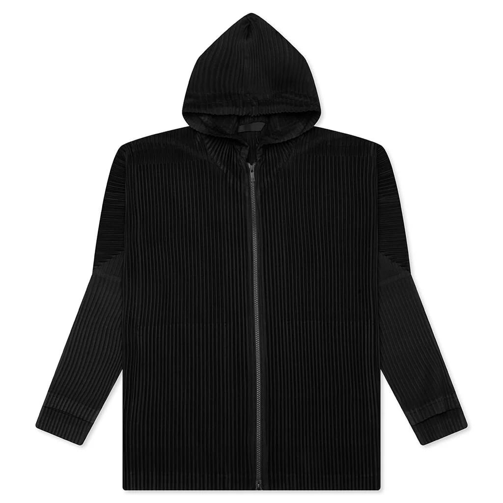 July Zip Up Hoodie Black