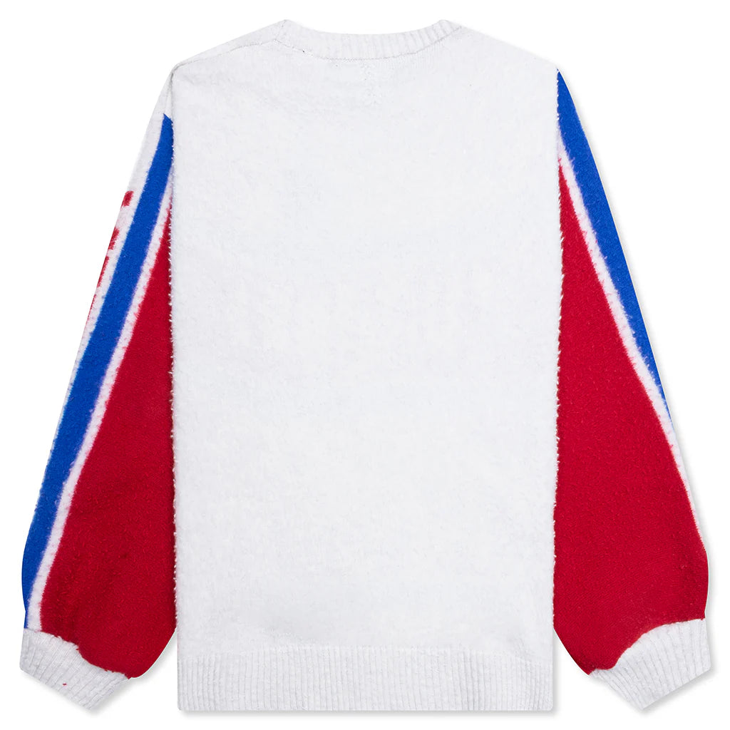 Miracle Oversized Crewneck White