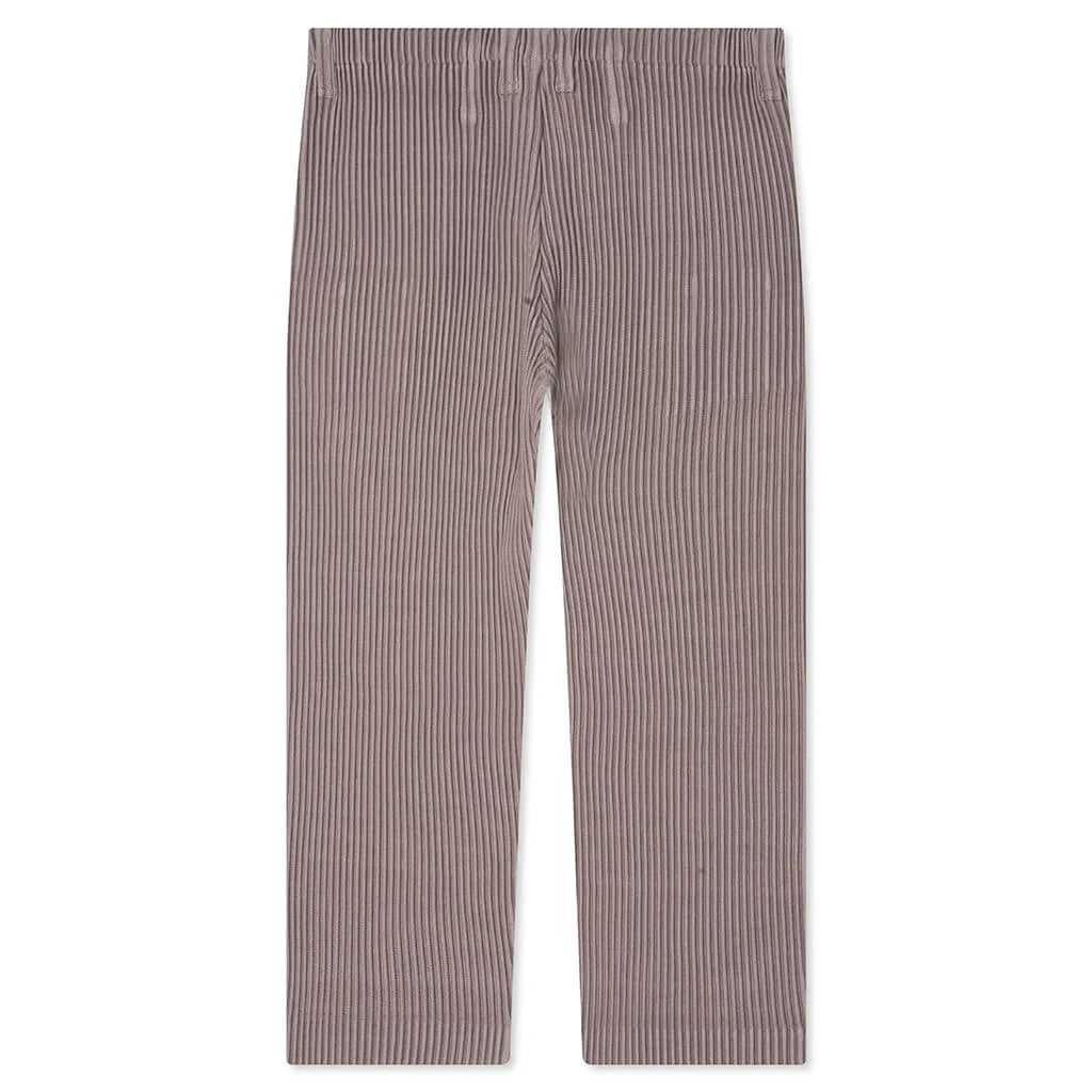 Kersey Pleats Pants Gray