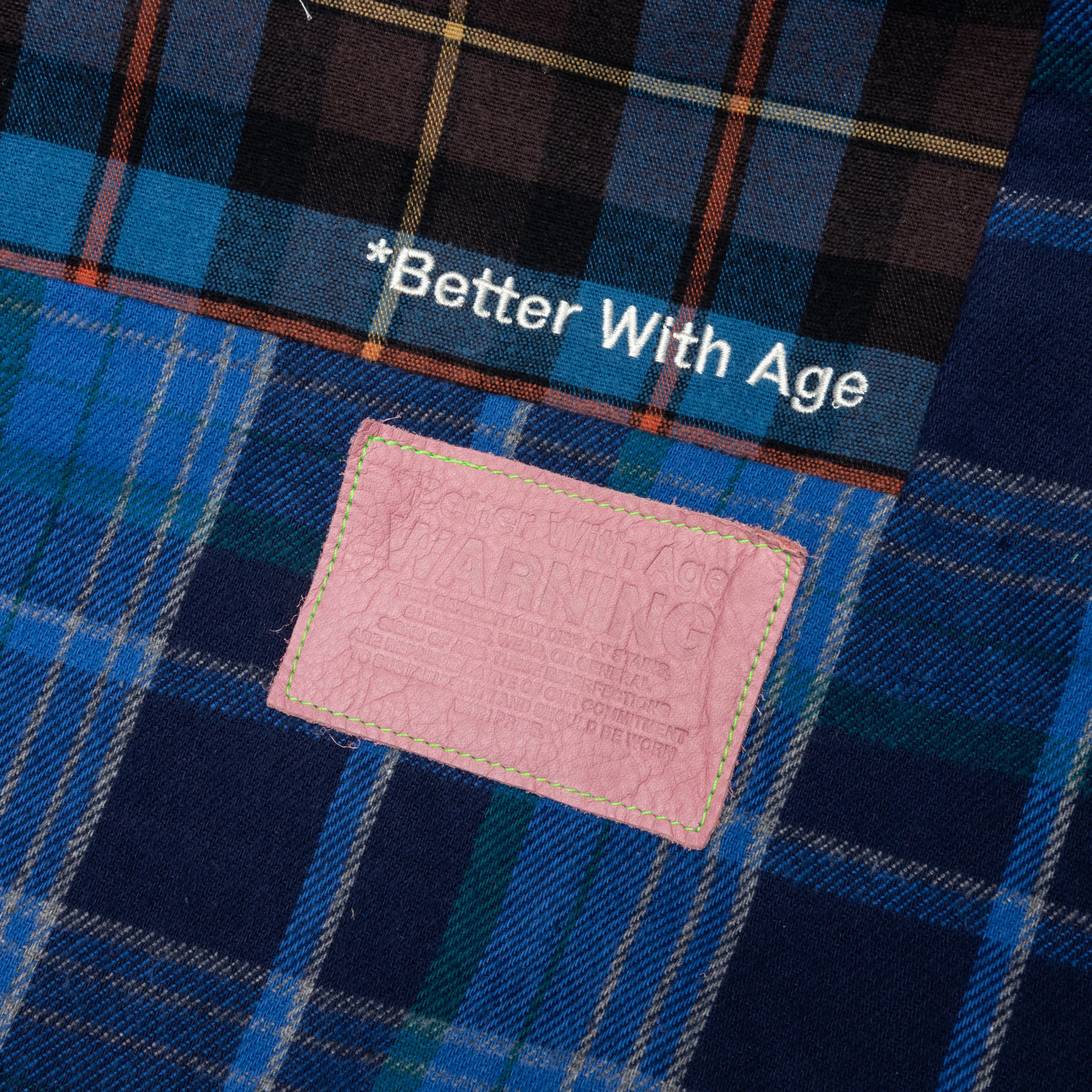 Re Tartan Flannel Shirt Multi