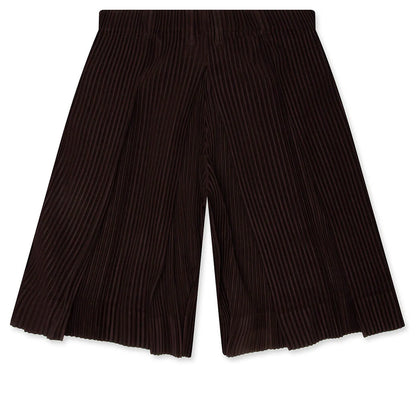 Tailored Pleats 2 Eggplant Black