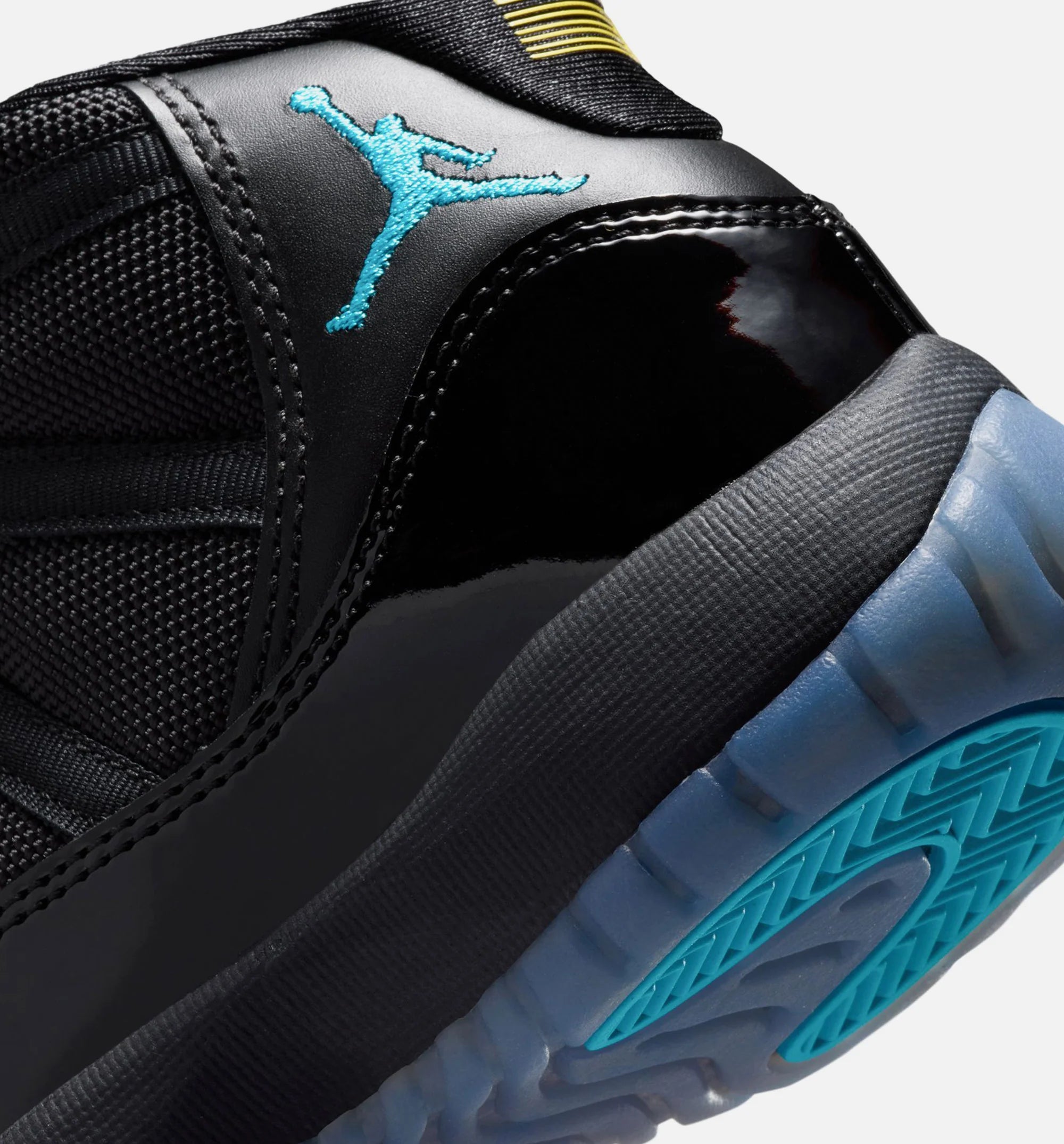 Air Jordan 11 Retro Gamma Grade School Lifestyle Shoe Black Gamma Blue Varsity Maize Limit One Per Customer