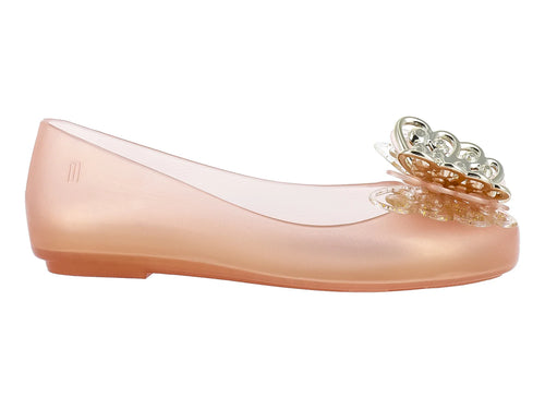 Zapatos Ballerina Mini Melissa Oro para Niña
