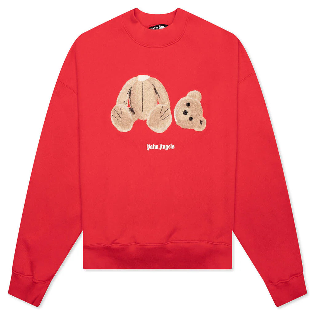 PA Bear Crew Red Brown
