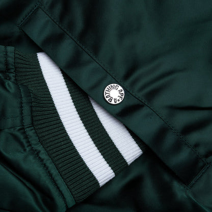 Baseball Varsity Jacket Green