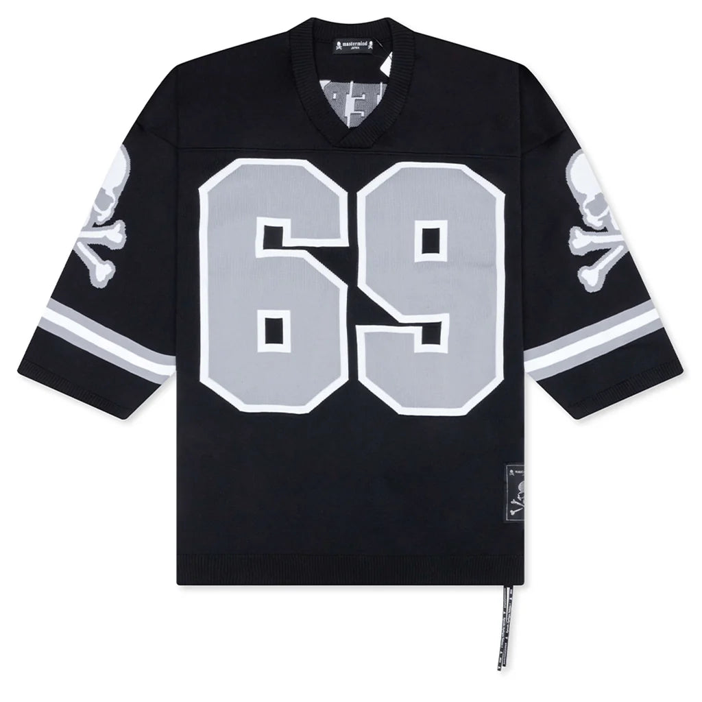 Football Sweater Jersey Black