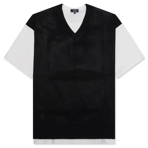 Cotton Jersey x Polyester T Shirt White