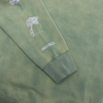 Hard Times Never Last Hoodie Green