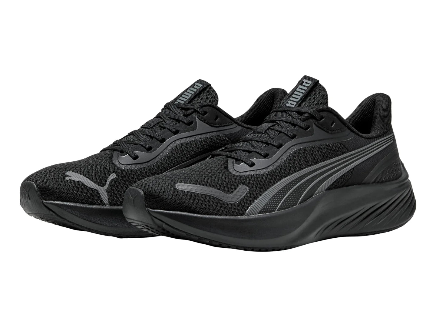 Tenis PUMA Pounce Lite Negro y Gris para Hombre