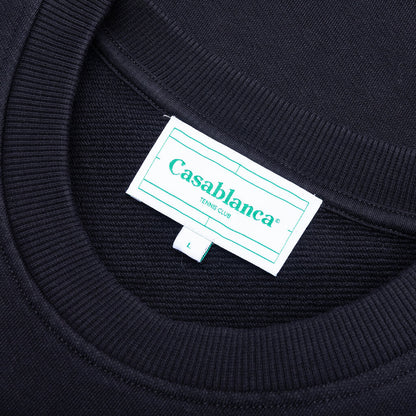 Casa Crest Embroidered Sweatshirt Black