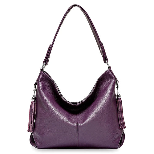 Bolsa de Ombro de Couro Bolzano