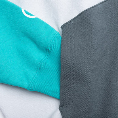 Color Block Shark Relaxed Fit Full Zip Multi