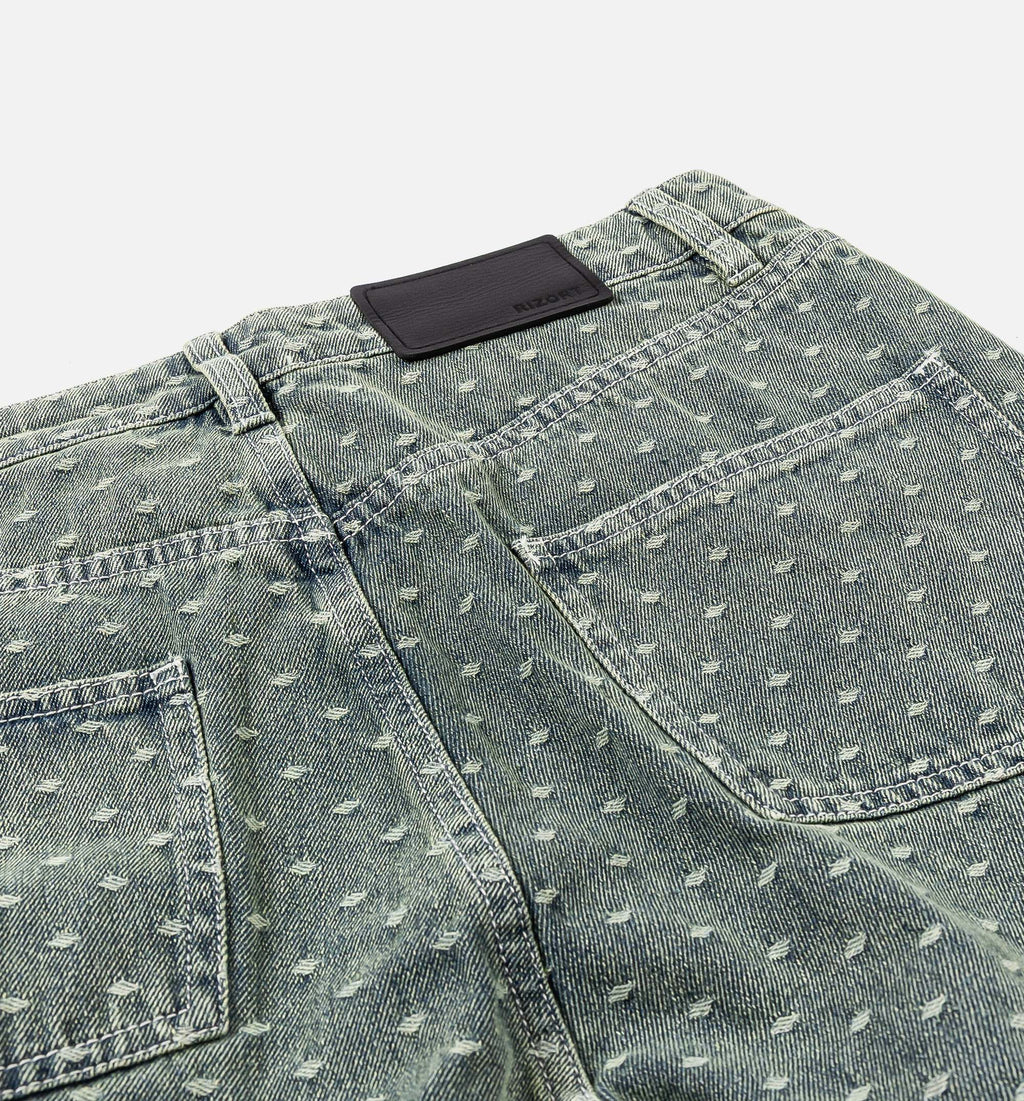 Dobby Mens Pant Blue