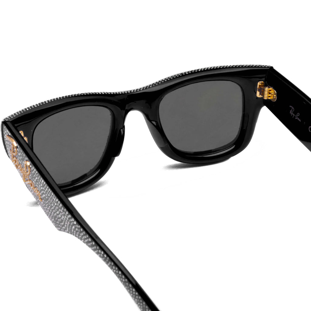 Ray Ban x AAP Rocky Wayfarer Puffer Crystal Pavé Edition Black Strass Pave