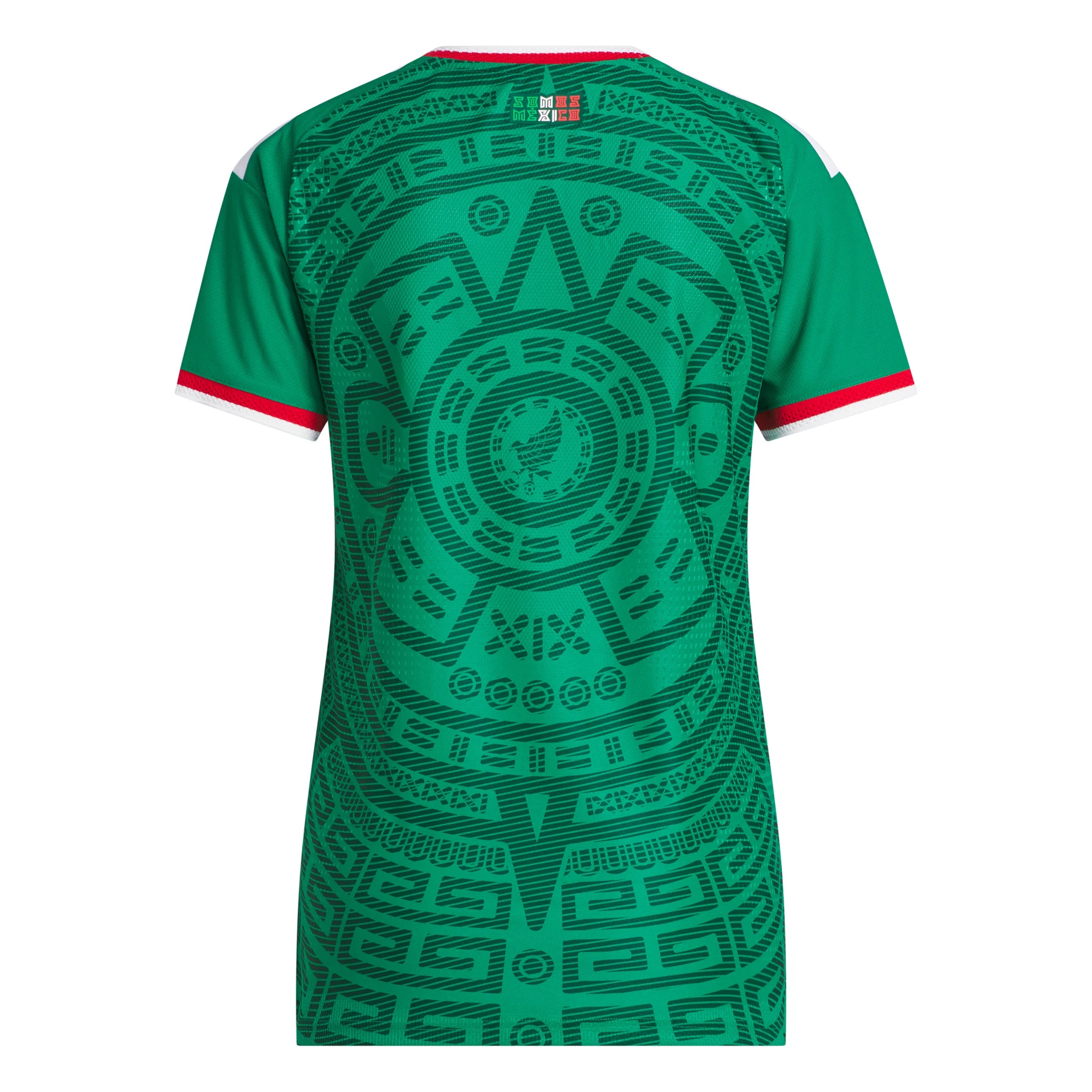 adidas Mexico Home Authentic Womens Soccer Jersey Green