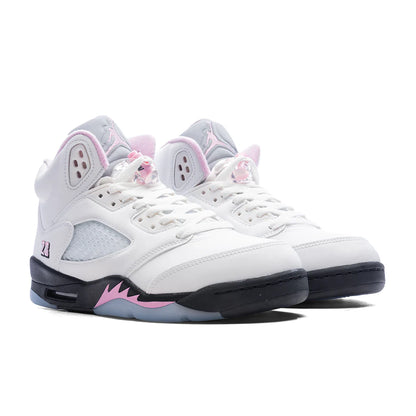 Air Jordan 5 Retro OG 35th Anniversary GS White Black Med Soft Pink White