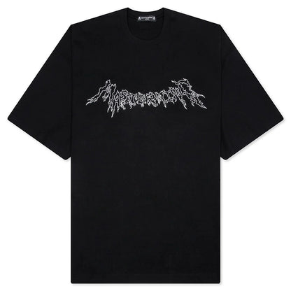 OGlassbeaded S S Tee Black