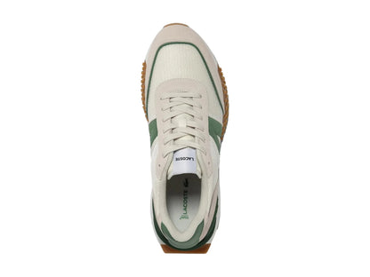 Tenis Lacoste L Spin Deluxe Blanco y Verde para Hombre