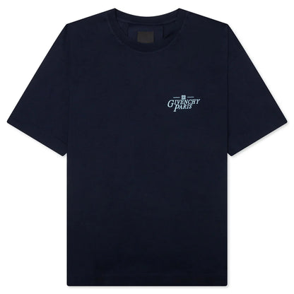 LeClos 52 Boxy T Shirt Navy