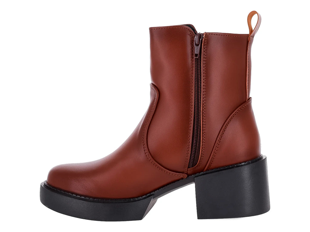 Botines Luna Rosa Diva Color Tan para Mujer