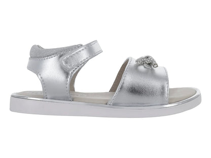 Sandalias Karsten Color Plata para Niña