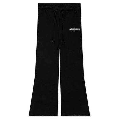 Flare Sweat Pants Black