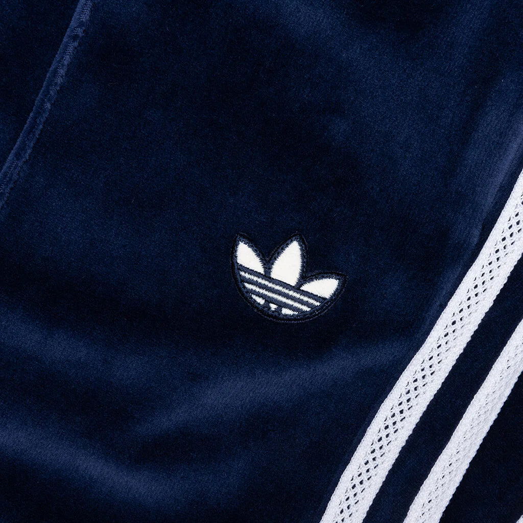Adidas Originals x Wales Bonner Velour Track Pant Collegiate Navy