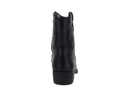 Botas Vaqueras Roze Negro para Niña