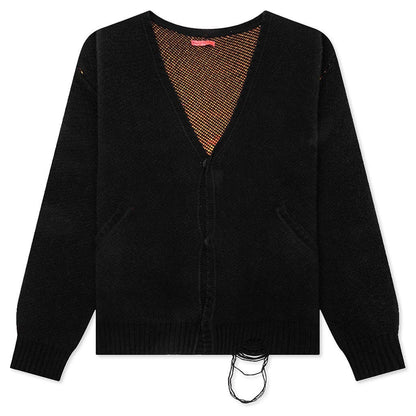 Oversize Cardigan Black