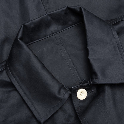 Cotton Chino x Nylon Twill Blouson Navy Taupe