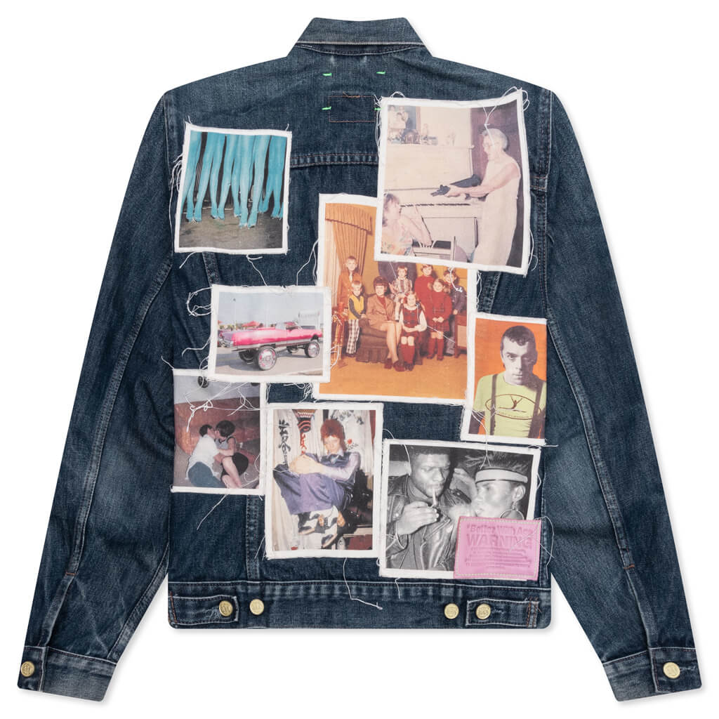 Portrait Denim Jacket Multi