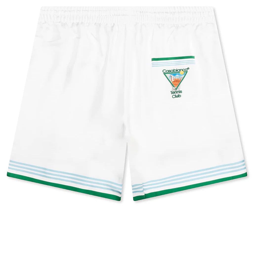 Tennis Icon Drawstring Shorts Metaphysical