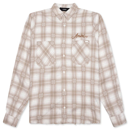 Bleach Bandana Patch Flannel Light Camel