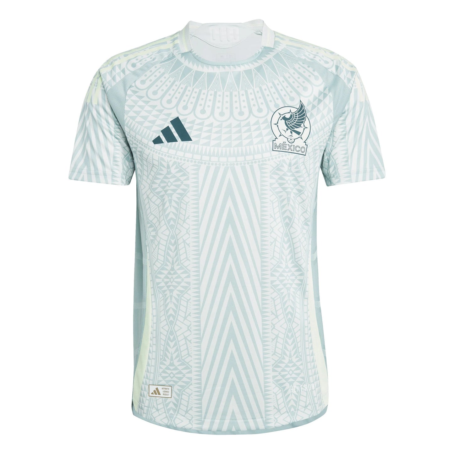 adidas Mexico Away Authentic Jersey 2024 Linen Green