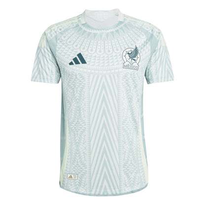 adidas Mexico Away Authentic Jersey 2024 Linen Green