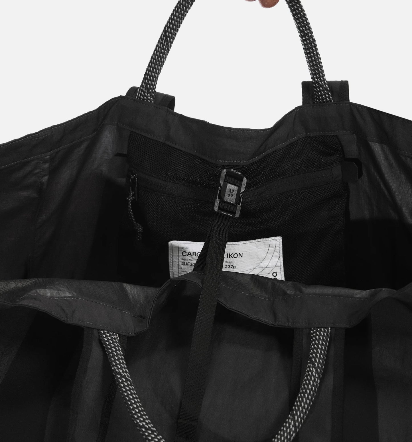 IKON Cargo Pack Mens Bag Magnet Black
