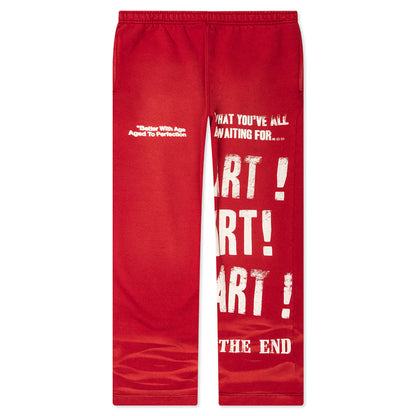 Superficial Sweatpants Red