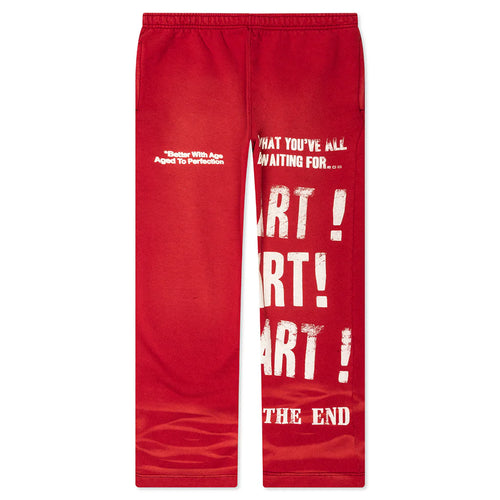 Superficial Sweatpants Red