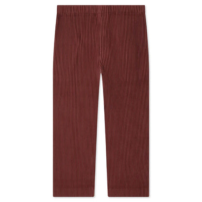 August Relaxed Fit Pants Adamite Brown