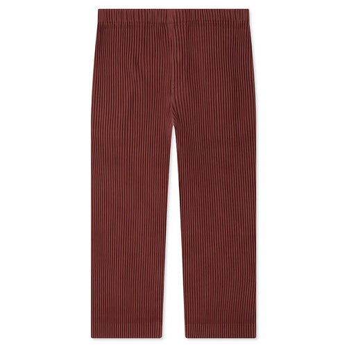 August Relaxed Fit Pants Adamite Brown