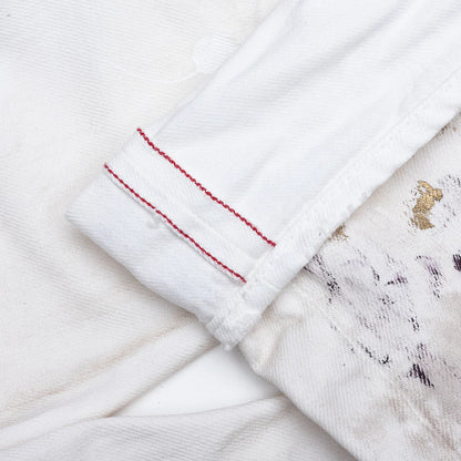 Showa Relaxed Shiro Peinto White