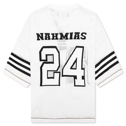 Knit 24 Football Shirt White